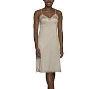 Vanity Fair Damen Antistatische Nylon-Slips für Unterkleider, Größe S-5xl Voller Schlupf, Spitze, 66 cm, neutral, XXL