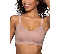 Vanity Fair Damen Beauty Back Smoothing Wireless Bra, Comfort and Support, Simple Sizing Available S-3xl BH, Undurchsichtige, Baked Blush, Large