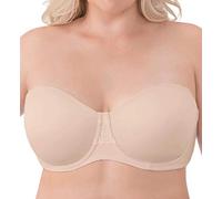 Vanity Fair Damen Beauty Back Strapless Full Underwire Bra 74380 BH, Vollständige Figur-Rose Beige, 75D