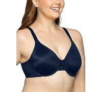 Vanity Fair Damen Beauty Back Smoothing Bra, Bust Line 1.5", Non Padded Cups Up to H Minimizer-BH, Undurchsichtige, Ghost Marineblau, 90E
