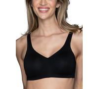 Vanity Fair Beauty Back Damen-BH mit glatter Rückseite, für Komfort und Halt ohne Bügel, einfache Größenauswahl von Größe S bis 3XL, schwarz - Midnight Black, X-Large