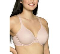 Vanity Fair Damen Full Figure Beauty Back Smoothing Bra, 4 Way Stretch Fabric, Lightly Lined Cups Up to H BH, Undurchsichtige, Bügel: Quarz, 75FF