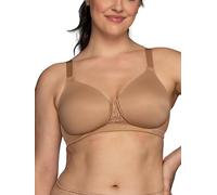 Vanity Fair Damen Full Figure Beauty Rückenglättungs, 4-Wege-stretchstoff, Leicht Gefütterte Körbchen Bis H BH, Undurchsichtige, Drahtlos-Totally Tan, 90E