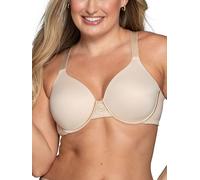 Vanity Fair Damen Full Figure Beauty Rückenglättungs, 4-Wege-stretchstoff, Leicht Gefütterte Körbchen Bis H BH, Undurchsichtige, Bügel-Beige, 90H