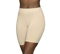 Vanity Fair Damen Glättende Slip-Shorts Shapewear-Unterhose, Nahtloser Bund - neutral, 42