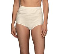 Vanity Fair Damen High Waisted Underwear, Full Coverage Ladies Panties, Perfectly Yours Briefs Slip, Baumwolle - Candleglow, 5