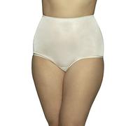 Vanity Fair Damen High Waisted Underwear, Full Coverage Ladies Panties, Perfectly Yours Briefs Slip, Nylon - Candleglow, 6