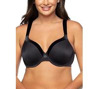 Vanity Fair Damen Illumination Zoned in Support Fullfigure Underwire Bra 76338 BH, schwarz-Midnight Black, 100C