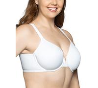 Vanity Fair Damen Vollfigur Frontverschluss, Schöne Rückenglättung, Leicht Gefütterte Körbchen DD BH, Undurchsichtige, Weiss/opulenter Garten, 90D