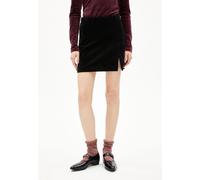 ARMEDANGELS VANJARAA VELVET Damen Jerseyrock aus Bio-Baumwoll Mix black L