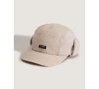 Vans - Hut mit Protektionen für die Ohren - 66 Earflap Tall Camper Hat Taupe Mist für Herren aus Baumwolle - Beige Beige one size