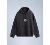 Vans - Act Of Disagreement Oval Logo Hoodie, Herren, Schwarz, Größe: M