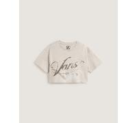 Vans - Afterburn Crop T-Shirt, Damen, Beige, Größe: L