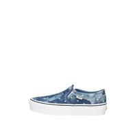 Vans Asher Plateau-Sneaker für Damen, Denim Dots Moonlight Blue White, 36.5 EU