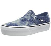 Vans Asher Plateau-Sneaker für Damen, Denim Dots Moonlight Blue White, 37 EU