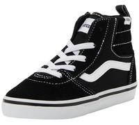 Vans Ashwood Hi Decon Sneaker mit seitlichem Reißverschluss, Schwarz/Weiß, Größe 39, schwarz/weiß, 23.5 EU