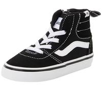 Vans Sneaker Ashwood Hi Decon Side Zip Kinder Gr. 25 Schwarz/Weiß Leder/Synthetik/Textil