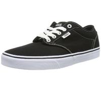 Vans Atwood, Damen Sneakers, Schwarz ((Canvas) Blk/Wht 187), 34.5 EU