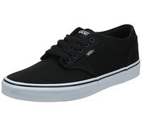 Vans Jungen Atwood Canvas Sneaker, Schwarz Canvas Blk Wht 187, 32 EU