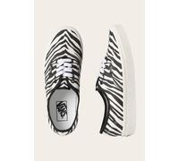 Vans - Authentic Animalier Zebra - Girl Schuhe - Schwarz - EU 36,5 - Textile/Textile/Gummi Schwarz EU 36,5