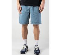 Vans - Authentic Chino Loose Pleated Stonewash/Blue - Shorts - Blau - W30 - 100% Baumwolle Blau W30