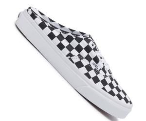 Vans Authentic Mule Sneaker Checkerboard Black True White 36