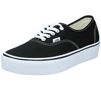Vans Authentic Platform 2.0, Damen Sneaker, Schwarz (Black Blk), 43 EU