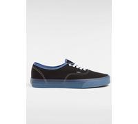 Vans - Authentic Translucent Sidewall Black/Blue - Schuhe - Schwarz - EU 42,5 - Textile/Textile/Gummi,Segeltuch Schwarz EU 42,5