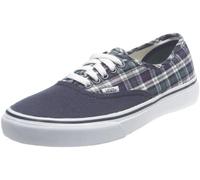 Vans Authentic, Unisex-Erwachsene Abgerundete Spitze, Blau - Blau - Bleu ((Uni Plaid) Navy) - Größe: 39