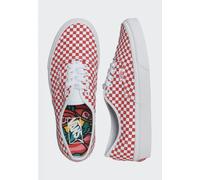 Vans - Authentic Van Doren Special Checkerboard - Schuhe - Rot - EU 44,5 - Textile/Textile/Gummi Rot EU 44,5