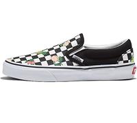 Vans Authentic VNJV5KU Damen Sneaker, Schachbrett aus Früchten, Schwarz, Weiß, 38/40 EU