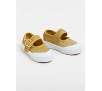 Vans Ballerinas in Senf - Größe 17 | Baby Schnuerschuh