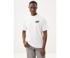 Vans - Bekleidung Awaken Tiger Ss Tee - weiß - Größe M