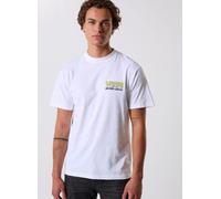 Vans - Bekleidung Shop Front SS White/Sunny Yellow VN000M6 - Weiß - Größe S