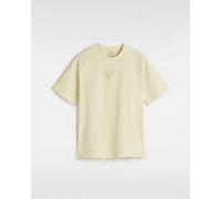 Vans - Blocked Box Lockeres T-Shirt, Herren, Beige, Größe: L