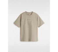 Vans - Blocked Box Lockeres T-Shirt, Herren, Grau, Größe: M