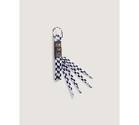 Vans - Breite Checkerboard Schuhschnürsenkel von Vans, Herren, Schwarz, Größe: XL