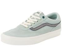 Vans Brooklyn Ls Damen-Sneaker, Grau/Olivgrün, 40 EU
