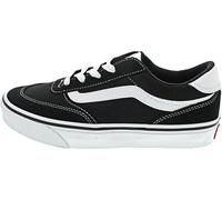 Vans Damen Brooklyn Ls Sneaker, Leinwand Wildleder Schwarz Weiß, 38 EU