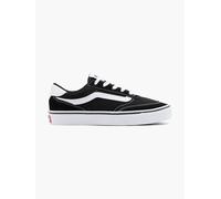 Vans Herren Brooklyn Ls Sneaker, Suede Canvas Black White, 46 EU