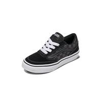 Vans Unisex Kinder Brooklyn Ls Sneaker, Checkerboard Black/Asphalt, 25 EU
