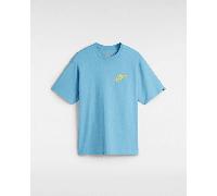 Vans - Brush Script T-Shirt, Herren, Blau, Größe: L