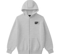 Vans - Kinder Blocked Box Hoodie mit Reißverschluss (8-14 Jahre), Grau, Größe: S