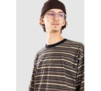 Vans Cameron Stripe Knit T-Shirt walnut Herren Gr. S
