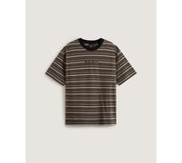 Vans Cameron Stripe Knit T-Shirt walnut Herren Gr. S