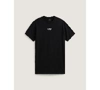 Vans - Center Vee T-Shirt-Kleid, Damen, Schwarz, Größe: XXS