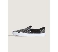 Vans Unisex-Erwachsene Classic Slip-On Low-Top, Schwarz ((Checkerboard), black/pewter), 46 EU