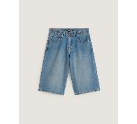 Vans - Cinched Check-5 Baggy-Shorts, Damen, Blau, Größe: 34