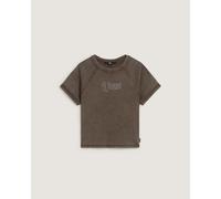 Vans Claire Embellished Baby Tee coal brown (201) L