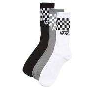 Vans Classic Check Crew Logo, Black/White, S, schwarz/weiß, S